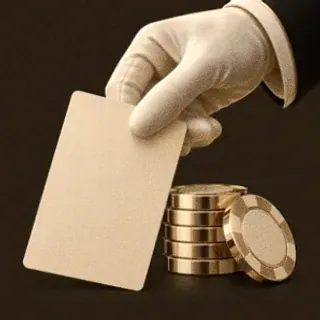 Hand dealing card — Spinfever